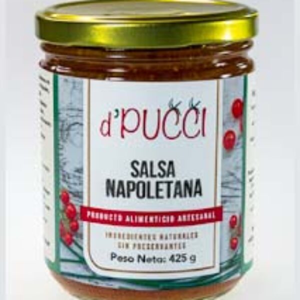 D’Pucci Salsa Napoletana 425g